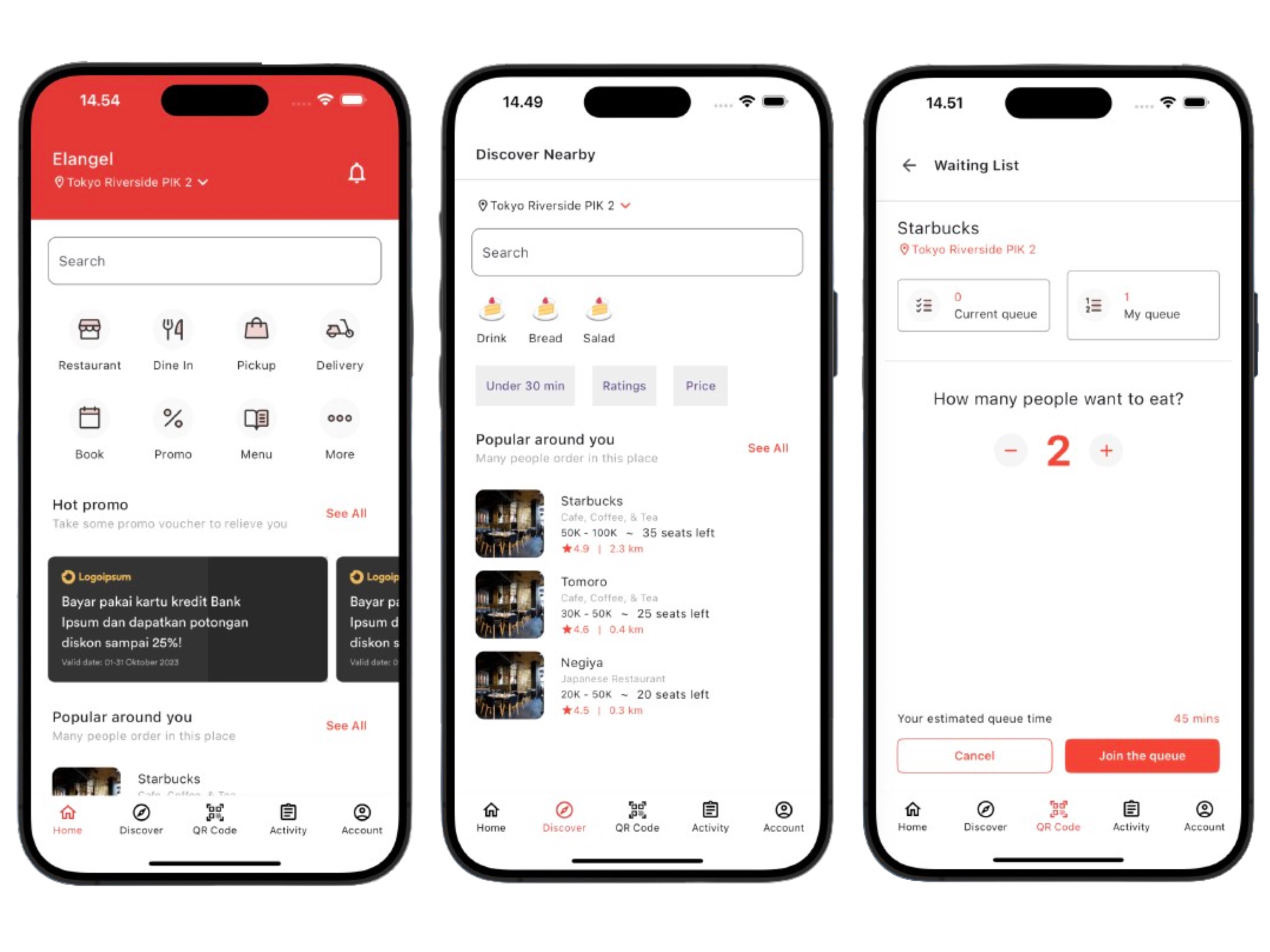 Dine-In Restaurant Management - Food service management system