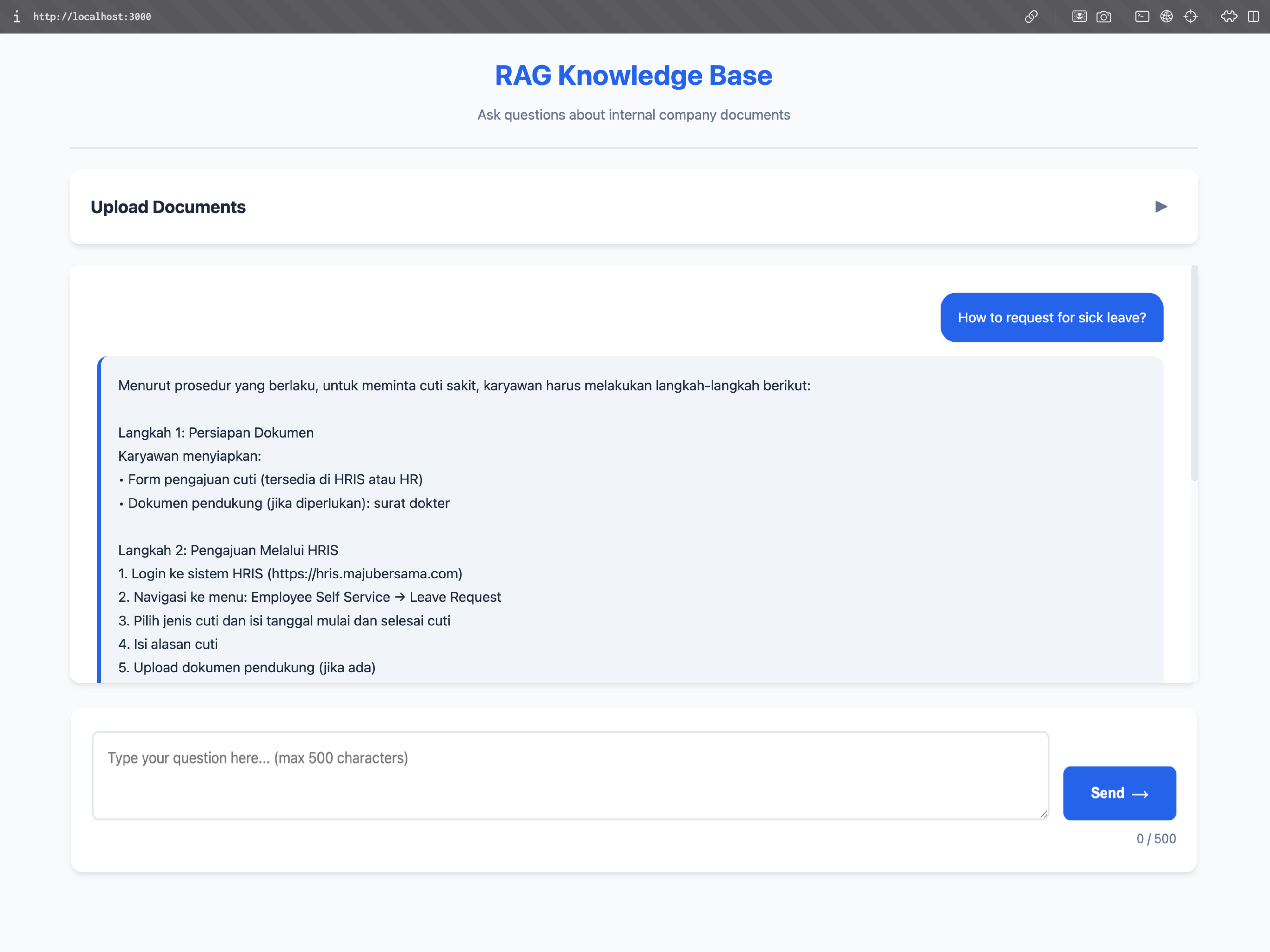 AI Document Assistant - AI-powered document assistant project