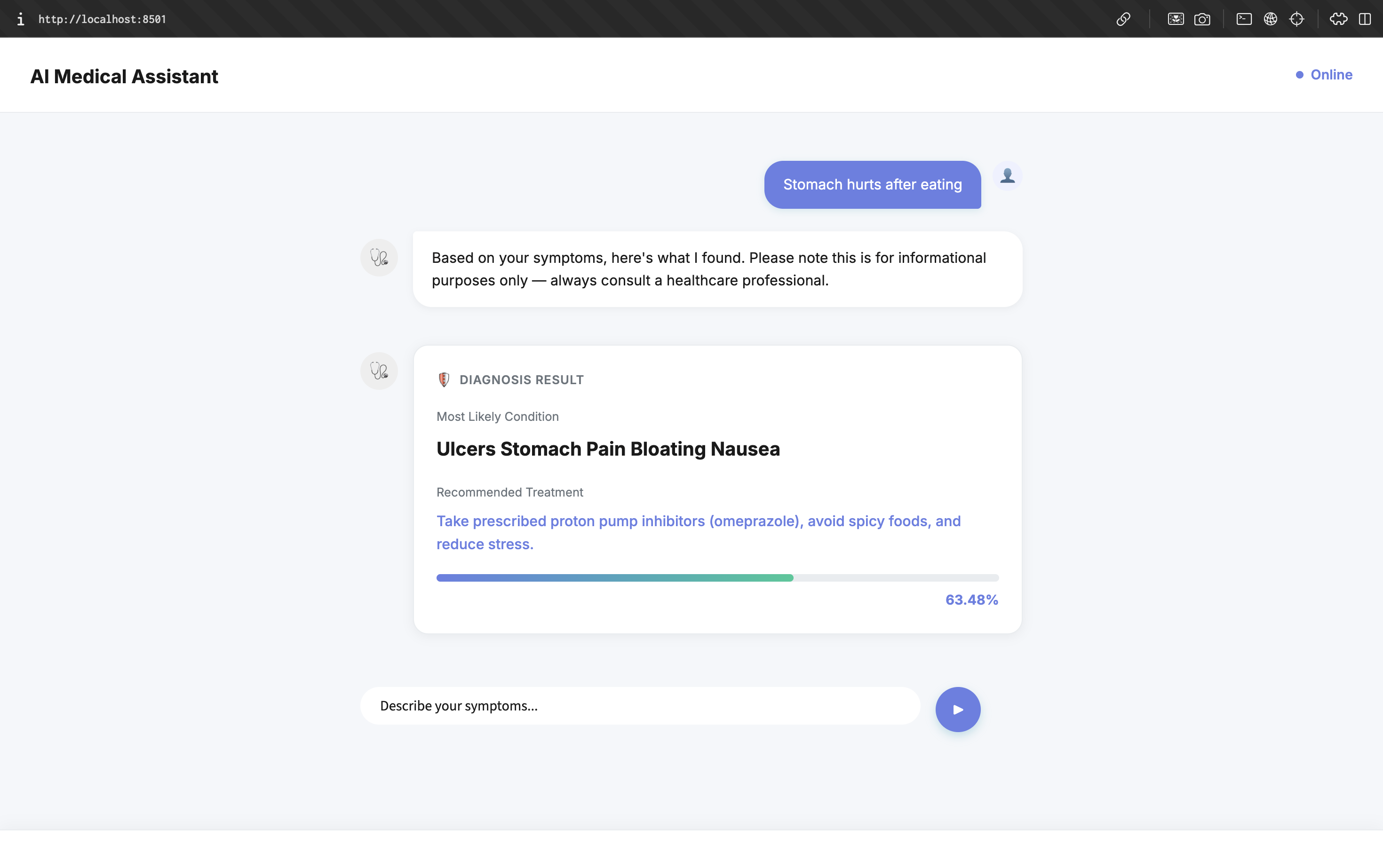 AI Medical Assistant - AI-powered healthcare assistant project